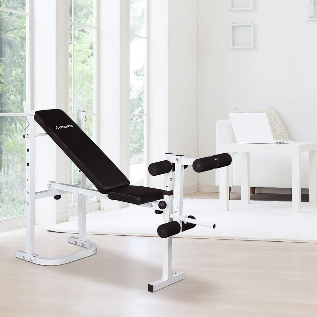Winado Squat Adjustable Weight with Bench, Rack Olympic