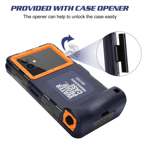 Video Surfing Protective Diving Inch 6.9 Lanyard Waterproof And III Snorkeling Case Underwater Phones LCD Up UrbanX 1 for Swimming Professional Photo to [15m/50ft] Xperia Housing with all