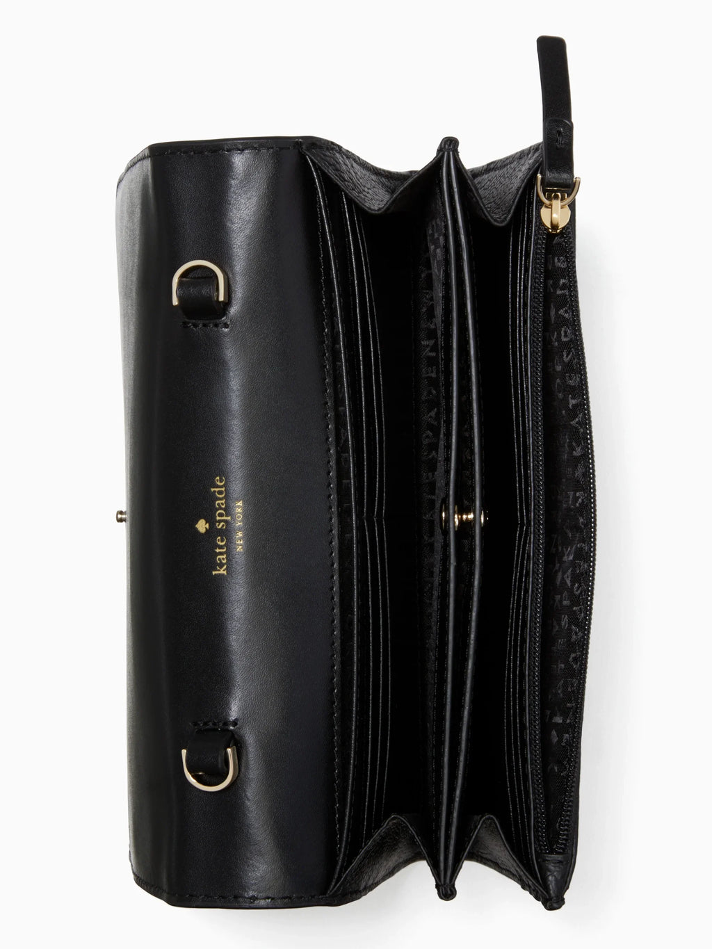 Bag Women's York Spade Pearl New Crossbody Kate (Black) Place dimension Serrano No Summer