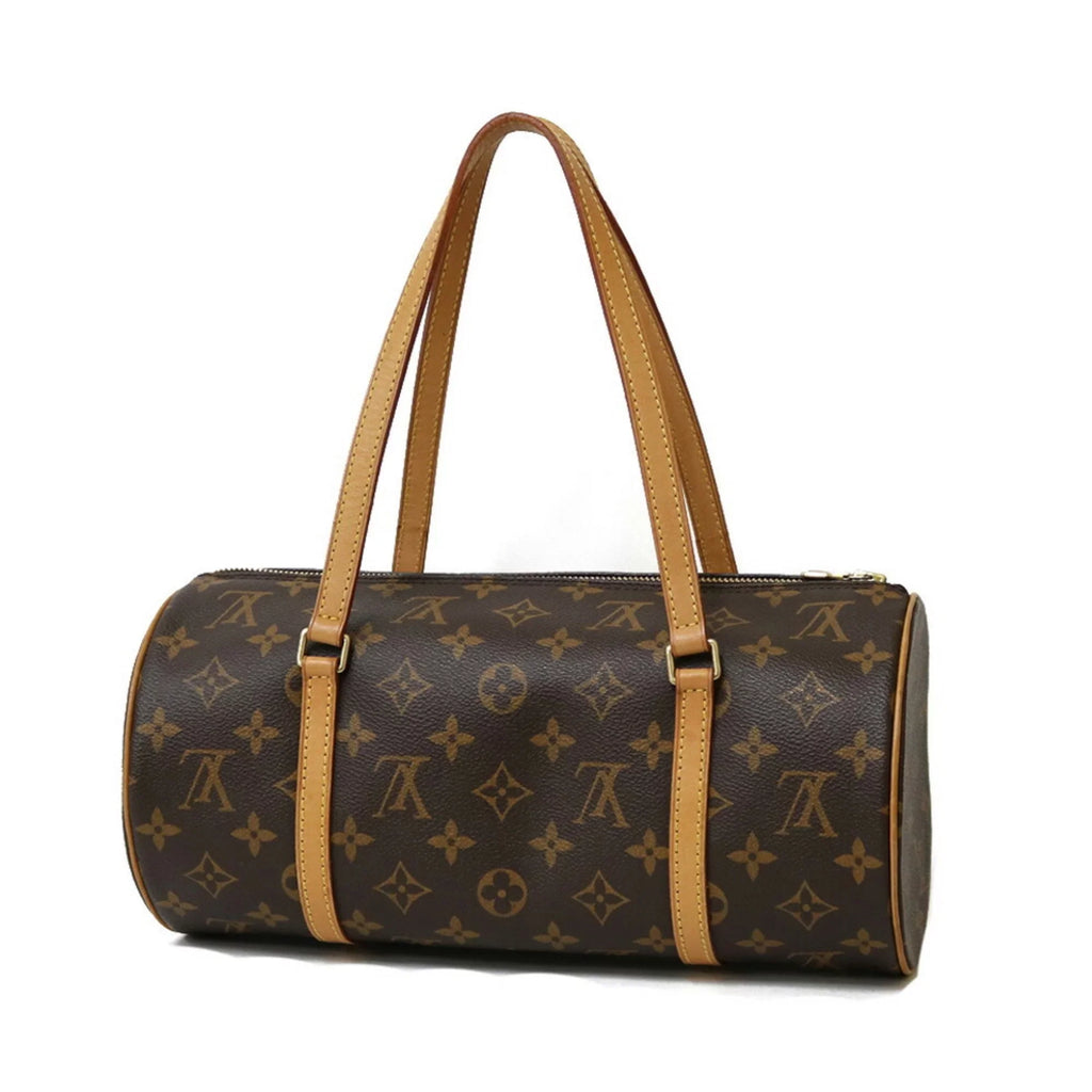 Pre-Owned Bag M51385 Women's (Good) Brown Monogram 30 Canvas Shoulder Papillon