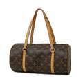 Pre-Owned Bag M51385 Women's (Good) Brown Monogram 30 Canvas Shoulder Papillon