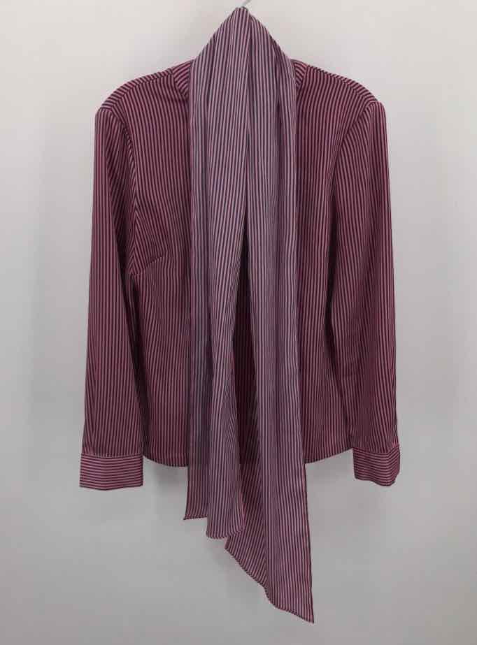 Long Pink Sleeve Baker Stripe 6 Pre-Owned Ted Blouse dimension