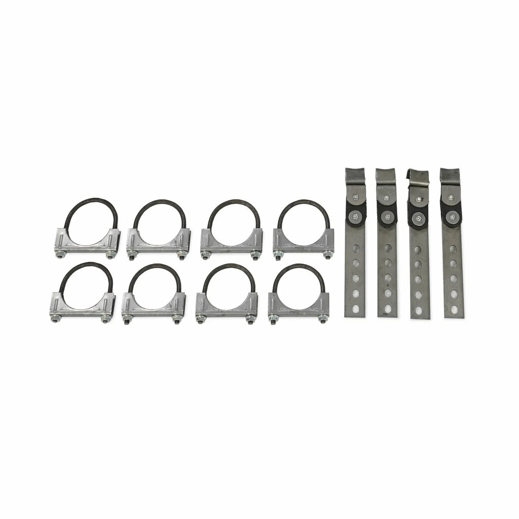 Dual 2.5" RC Exhaust Body Flowmaster Kit 10 Super 62-74 Mopar Exit B Car Rear