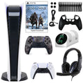 Controller Accessories 5 Extra Console with Camo PlayStation Kit and Dualsense Gray Digital GOW