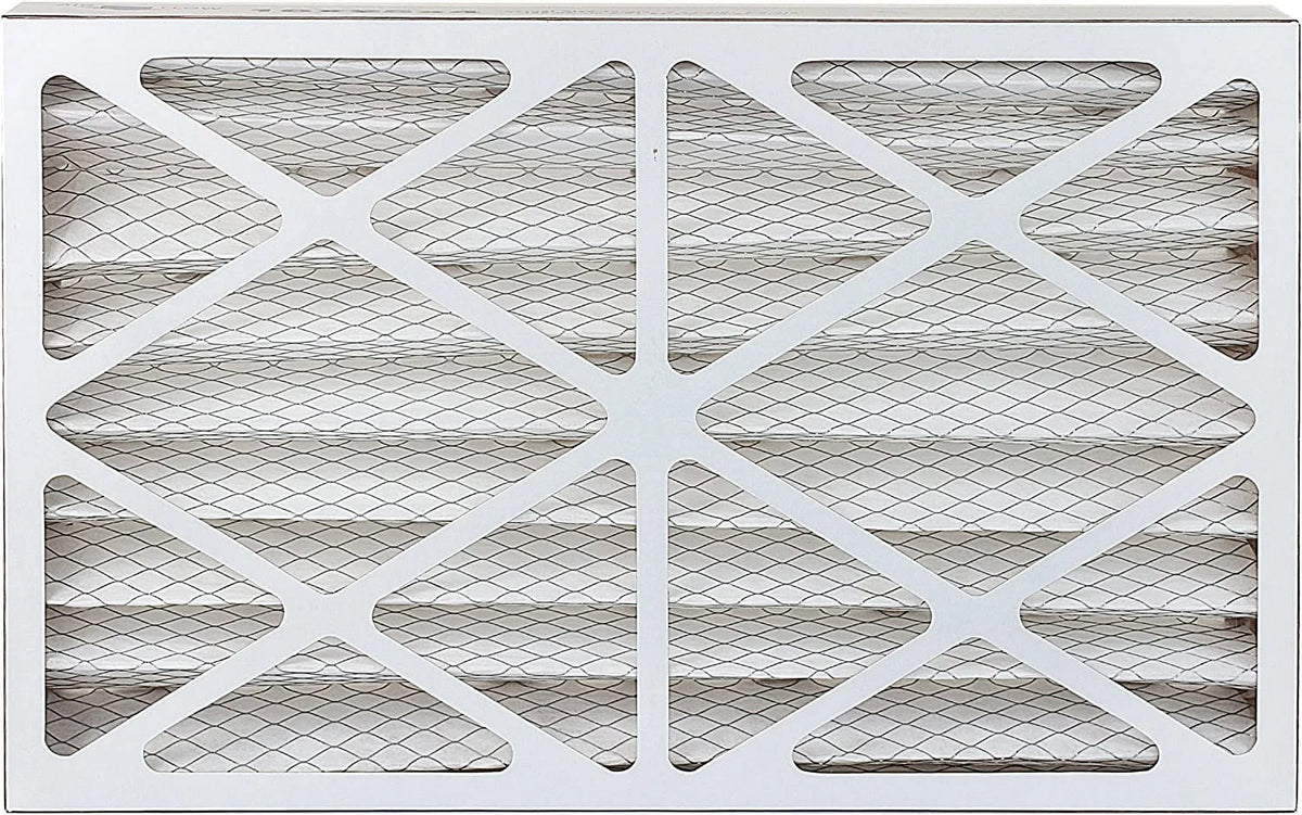 HVAC Filterbuy (2-Pack) 10x25x4 Furnace 8 MERV Pleated Filters Air AC