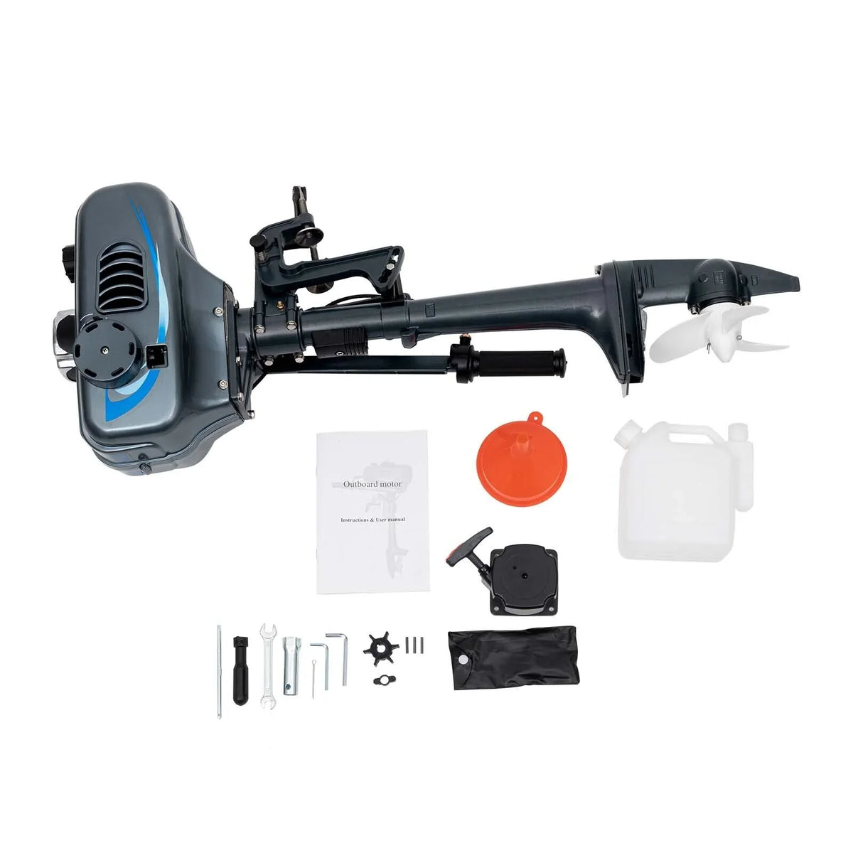 Motor Engine Engine Cooling Duty Stroke 2 Boat liquid System Heavy 3.5HP Outboard
