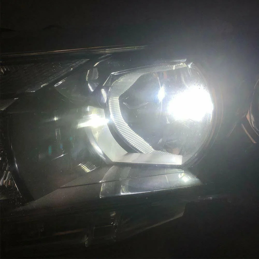 H7 2018 Super BMZONCC Beam LED Outlander Combo Headlight for Bulbs 2019 Bright High/Low 2017 Mitsubishi 9005