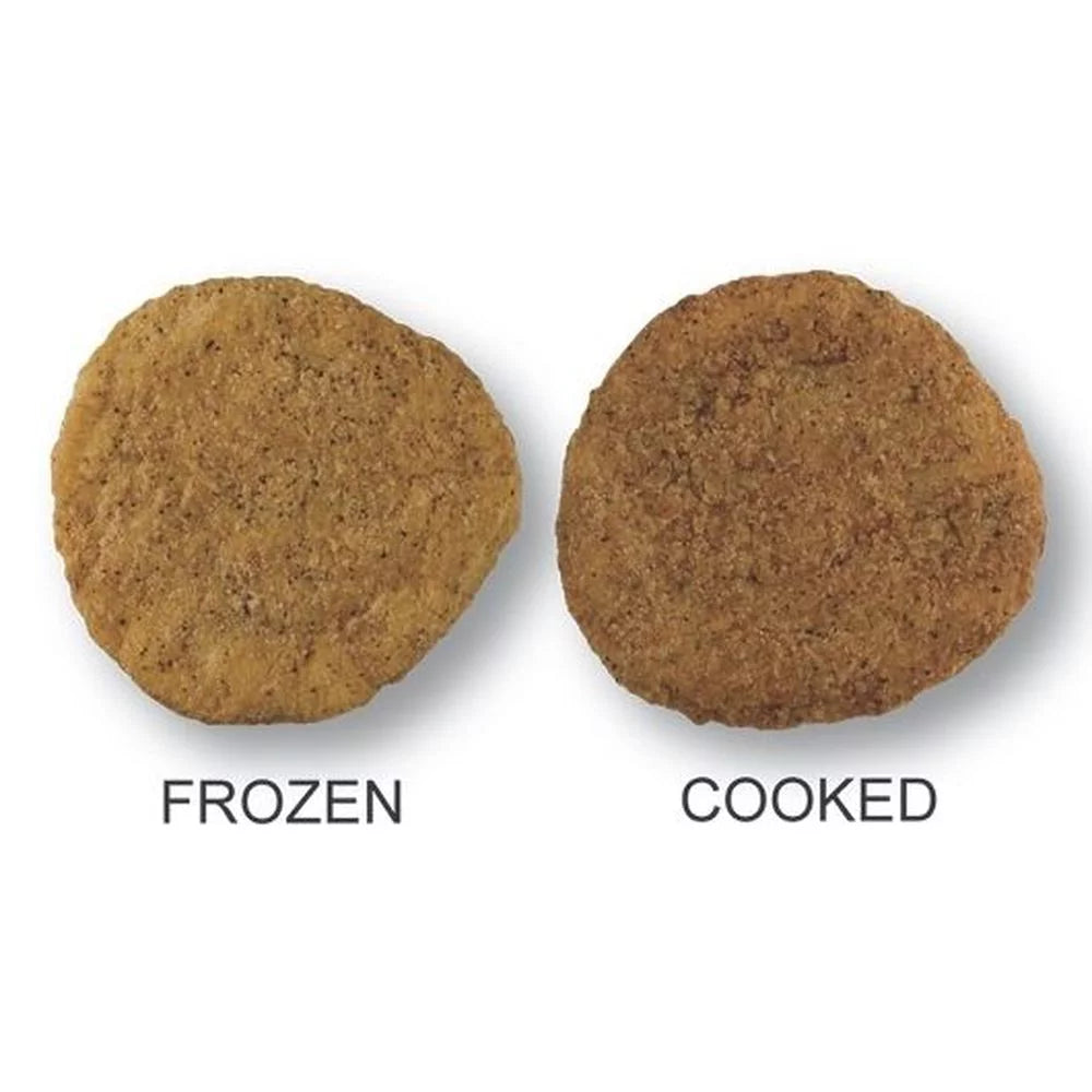 Cooked Homestyle Pound Whole Patty, 5 Grain Fully Gold Breaded Kist -- 6 Chicken per case