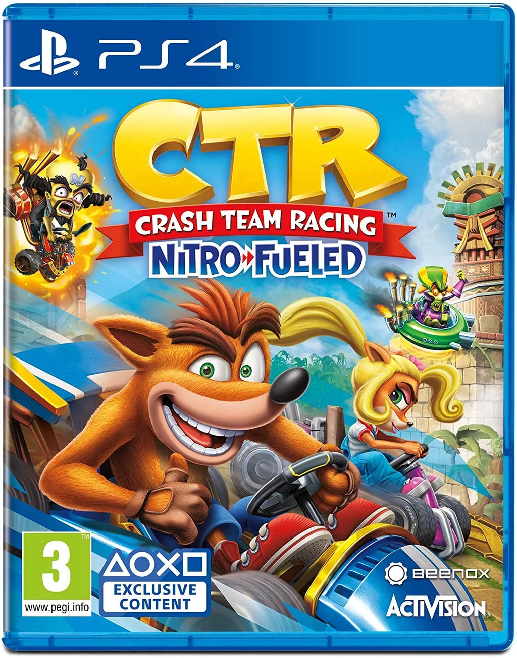 Racing Crash Nitro-Fueled Team (PS4)