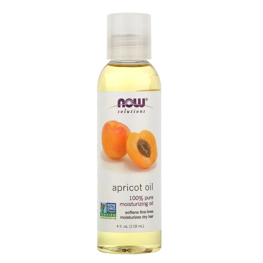 Oil, of Solutions, fl (118 4 ml) Apricot Pack oz NOW Foods, 4