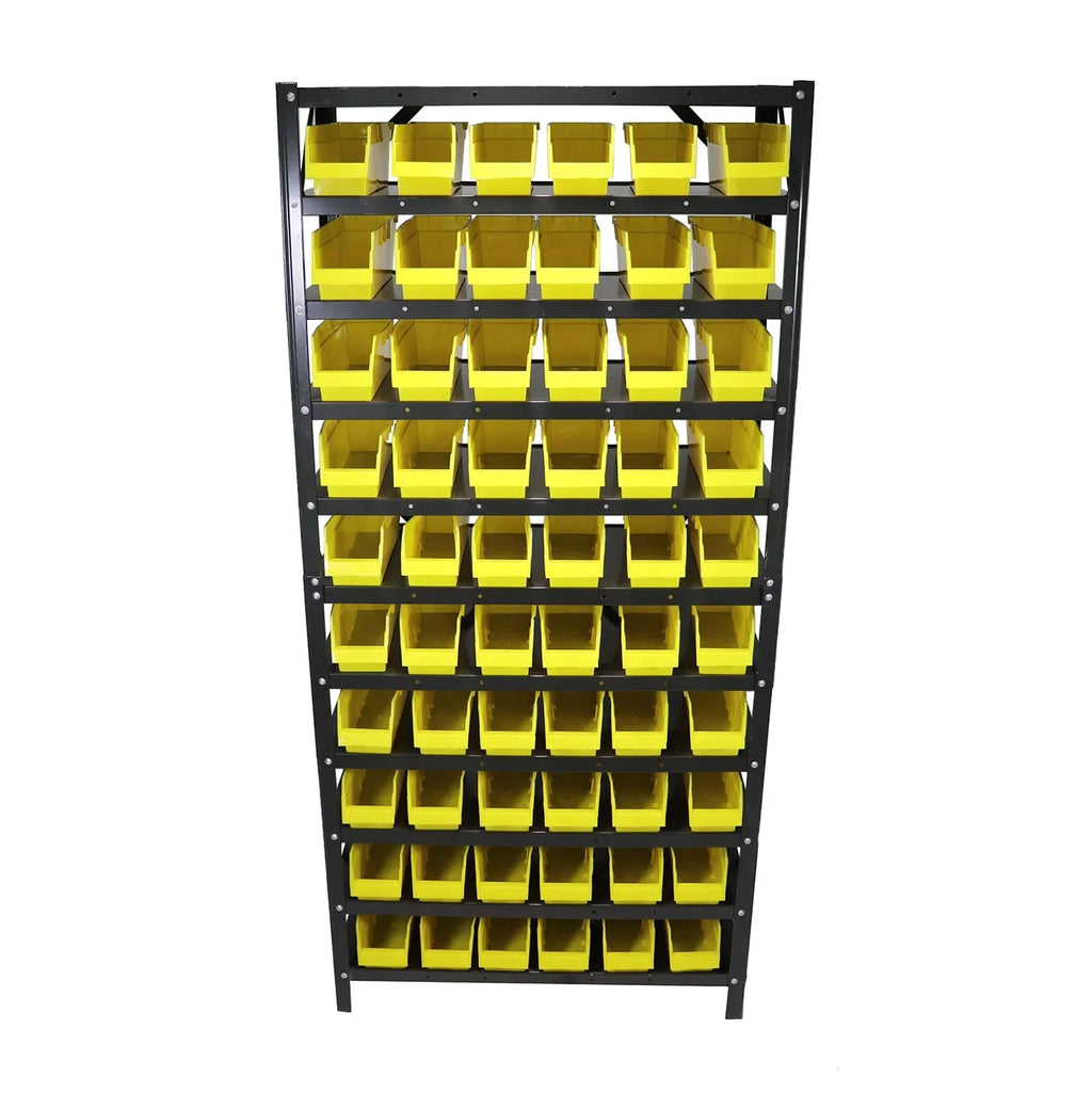 Parts Parts Nuts Bin Rack Shop Erie Storage 60 Bolts Tools® Garage Organizer
