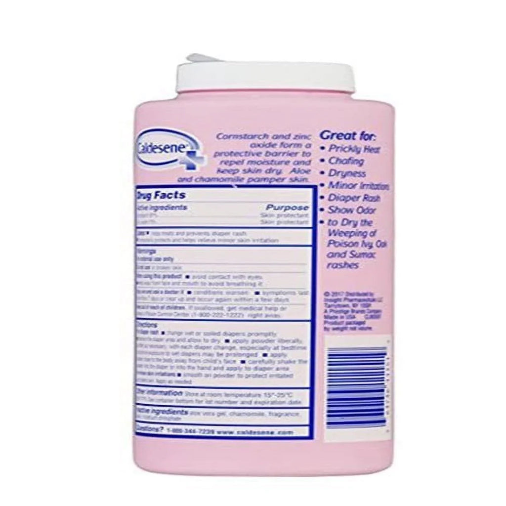 Chafed Medicated 5oz, Powder Skin Fresh 3-Pack Scent, Caldesene Protecting