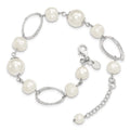 Bracelet Primal 8.5 Silver Silver Sterling Cultured Inch Freshwater Pearl