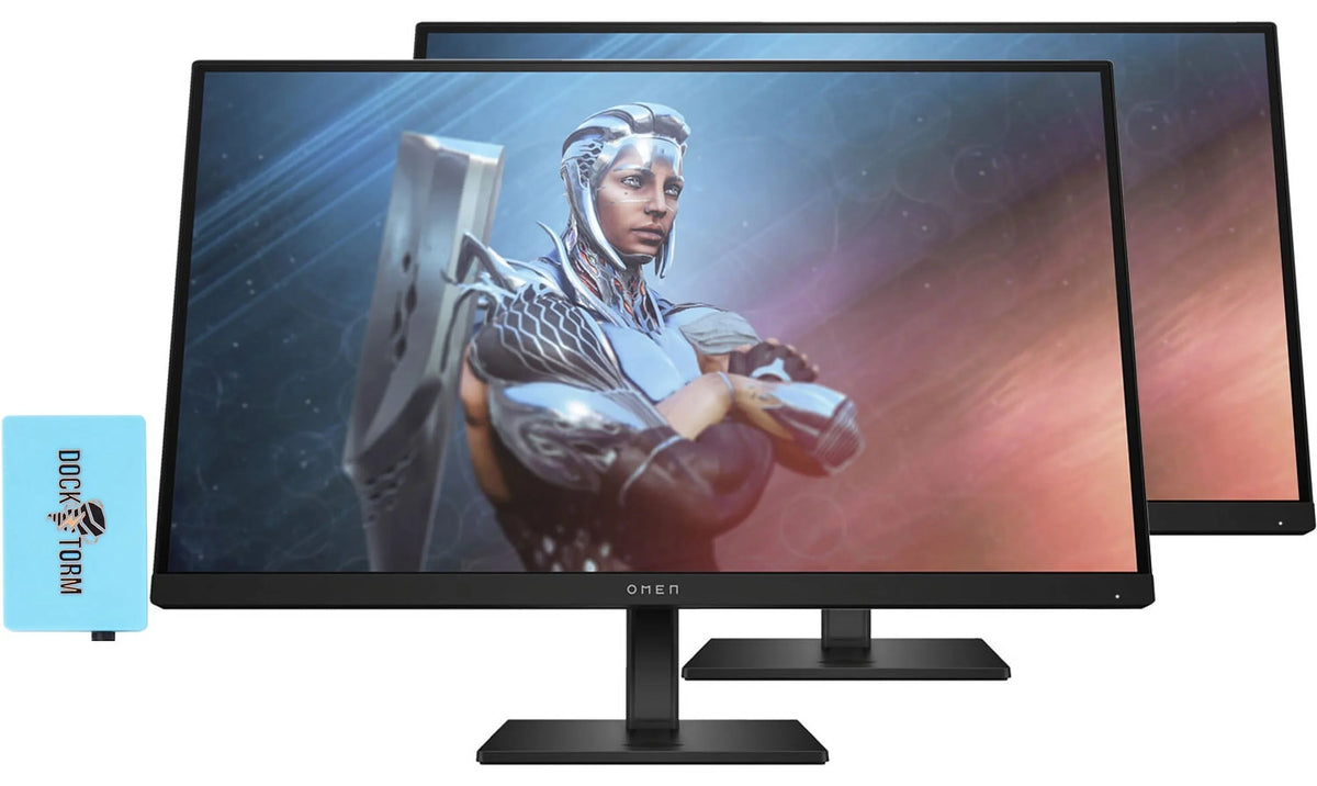 1.4, 780F9AA#ABA Gaming, Black IPS (1920x1080) HDMI for Model) 2 with Dock, 165 27" (2023 Display, Hz Ideal Docztorm HP DisplayPort (2 2.0, HDR OMEN Bundle AMD Latest FreeSync, Pack) 1 Monitor FHD
