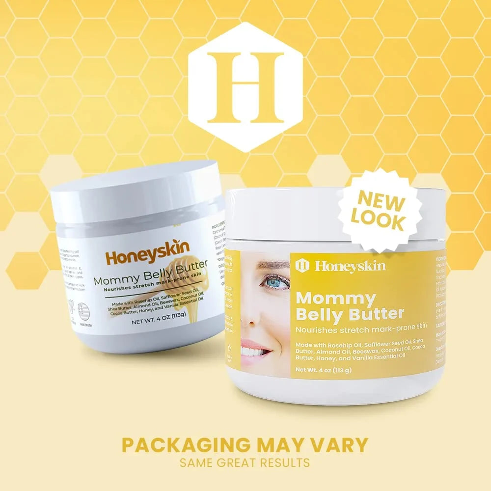 '- Stretch Tightening Belly Firming(4oz) for Honeyskin Skin and Marks Mommy Nourishing Butter