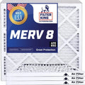 10 HVAC | 4-PACK | King x | MADE Furnace Filter Filter x 10x62.5x1 Filters Pleated A/C MERV | USA dimension: .75" 62.5 IN Air Actual 8