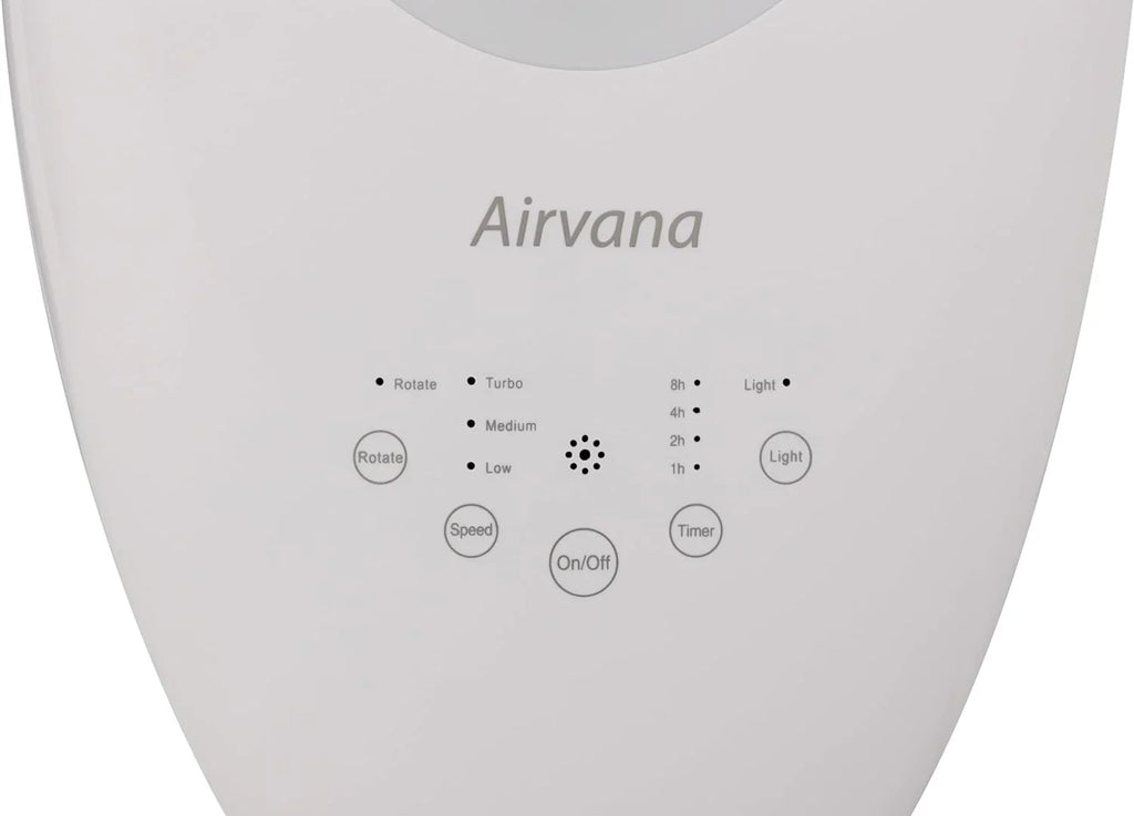 AV1700FAN, Fan And Pearl White With Bladeless Filter
