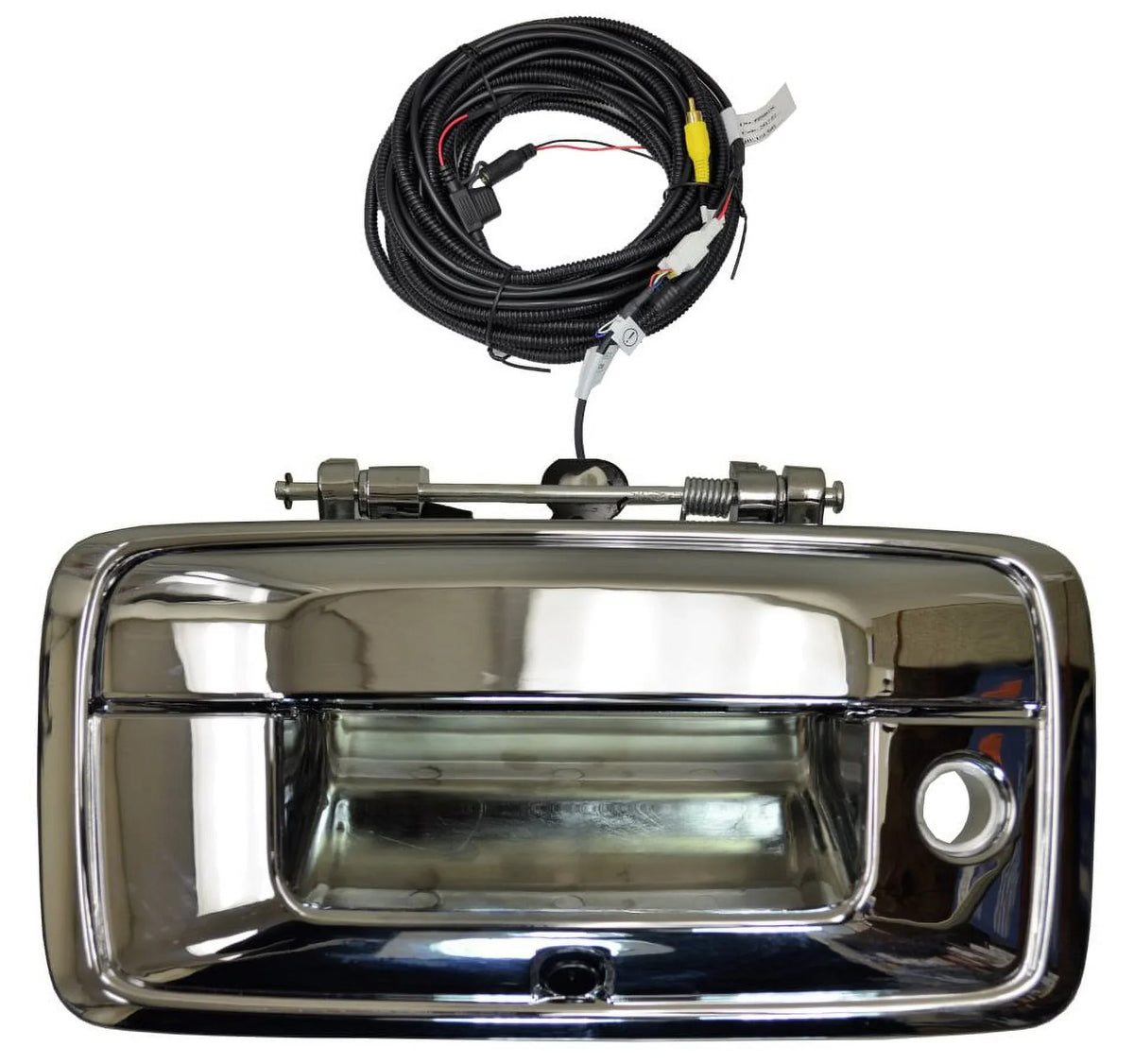 Camera SILVERADO, Handle, Chrome - - GMC select: Finish Auto SIERRA Fits CHEVROLET PT with 2016-2018 Warehouse GM-3550M-TGCX Tailgate 2016-2018