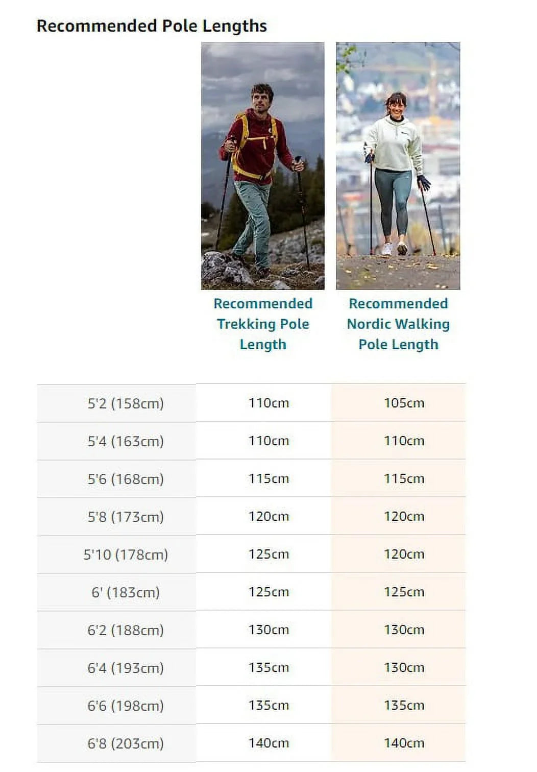 Cronos LEKI Walking Walking 115cm Nordic Poles Series Carbon