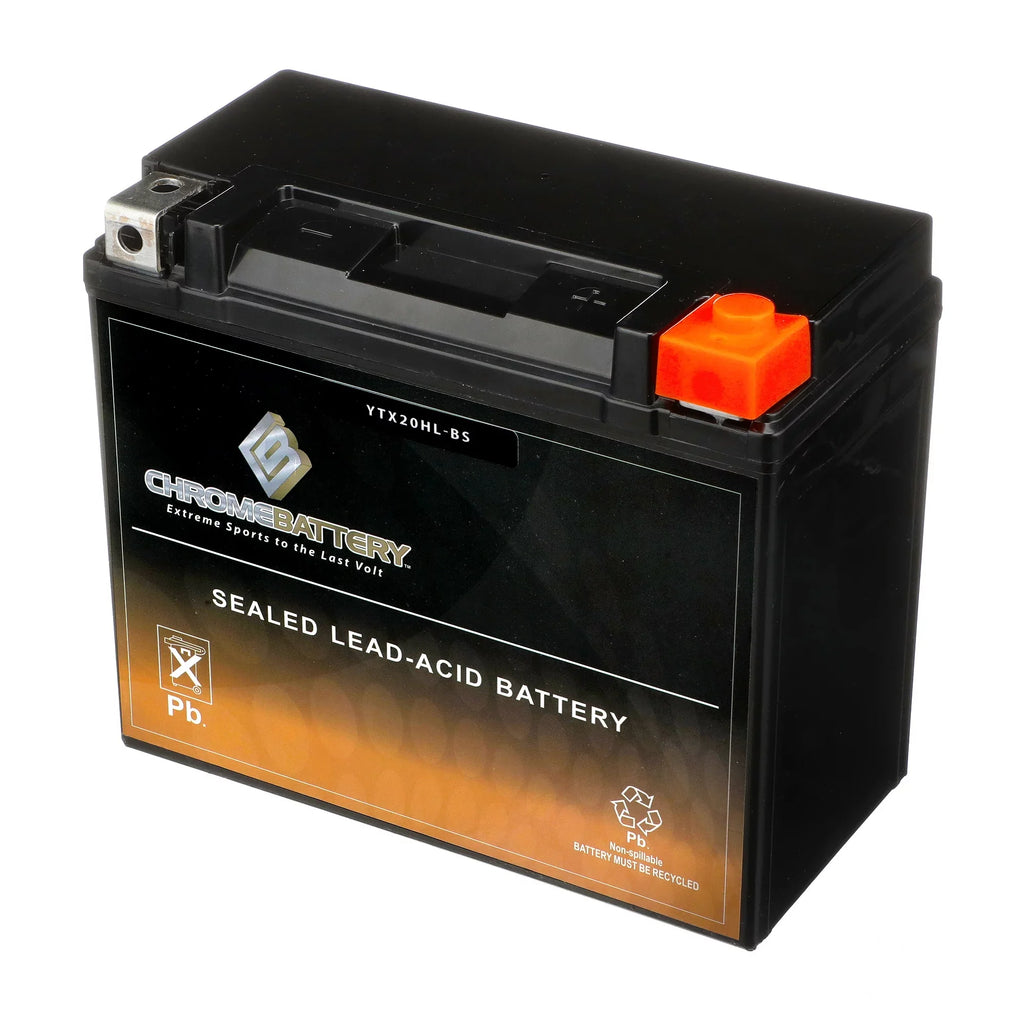 Ah, Ski Jet Kawasaki 550cc 12 CCA) Chrome Volt,18 YTX20HL-BS Battery 1983 310 Js550 (20HL-BS Battery for