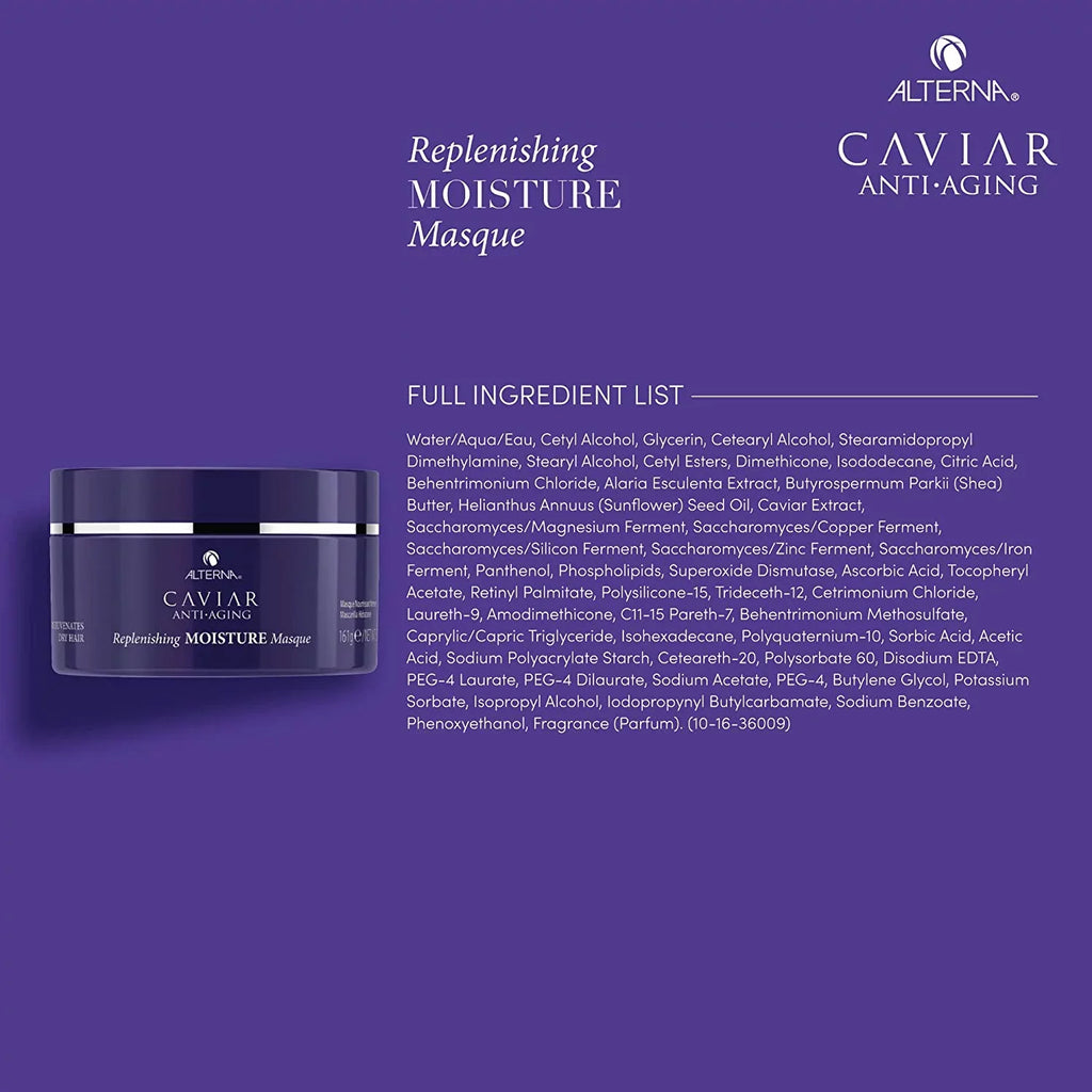 Alterna Replenishing Oz Moisture Caviar Anti-Aging Hair Masque, 5.7