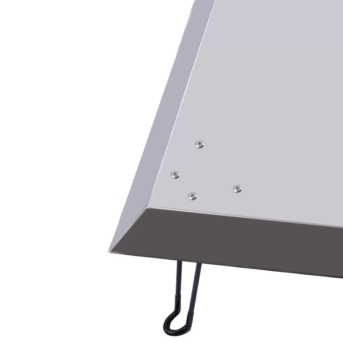 Heat with inch Outdoors 25*25 Deflector Stainless-Steel Pit Carrying Fire Handle