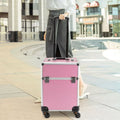 Case Trolley Extendable Train Box Space Makeup Storage Cosmetic Large Rolling