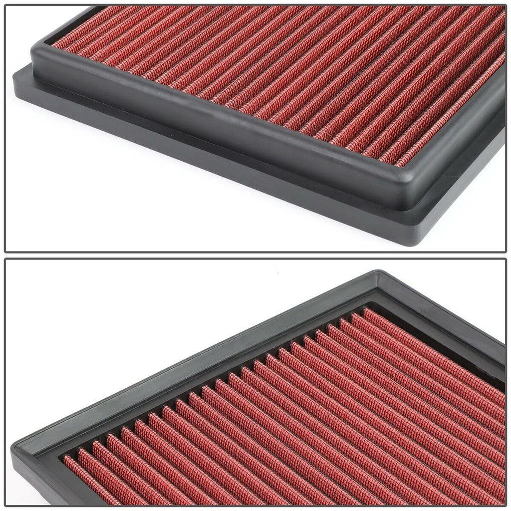 2010-2016 Dry Filter Reusable For Lexus Drop-In Red 3.5 Air Panel
