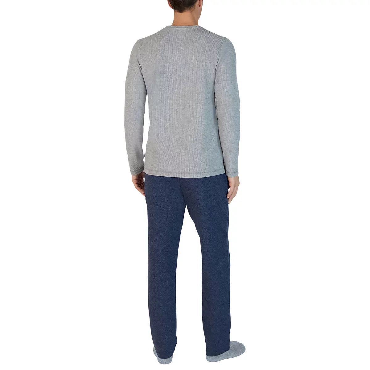 Top Pajama Eddie Bauer Lounge XL Men’s Set, Bottom Sleepwear & Gray/Blue,