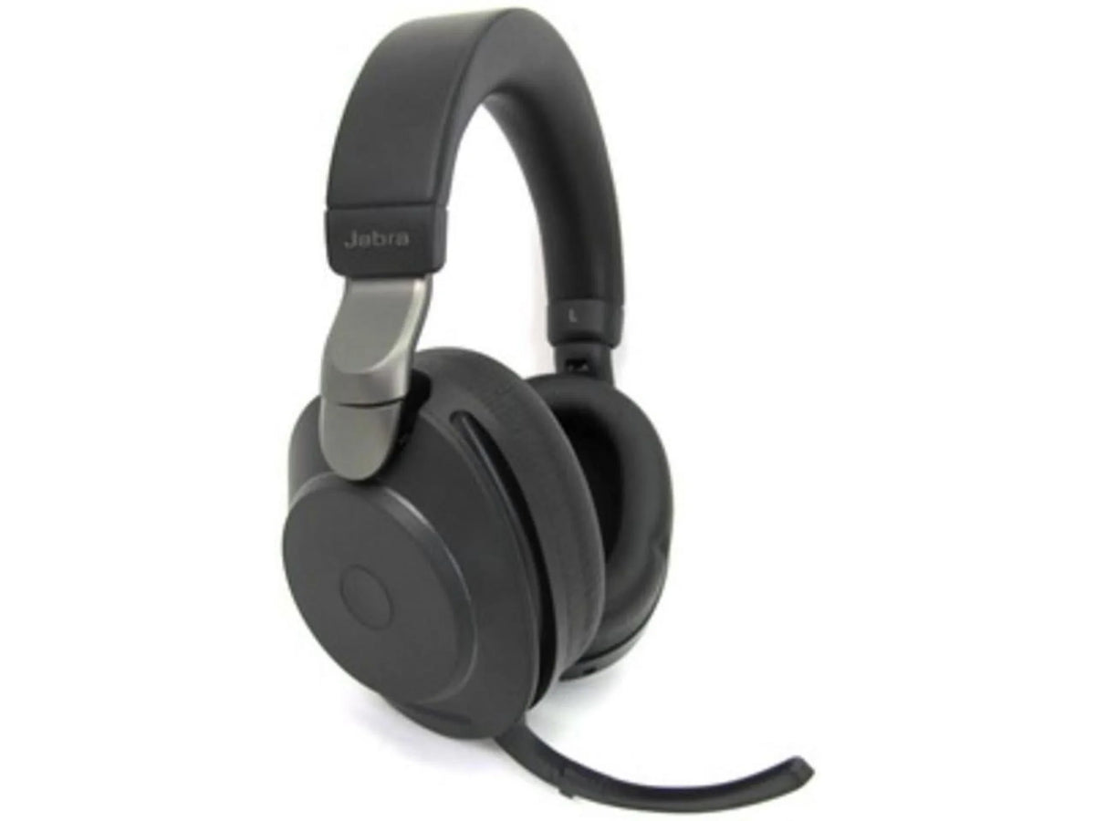 Battery Calls Wireless Life, Noise Bluetooth UC Advanced Cancelling Headphones Wireless Headphones 85 Music, Headset Hours for with Link380a, Stereo, and of Evolve2 37 Jabra Black -