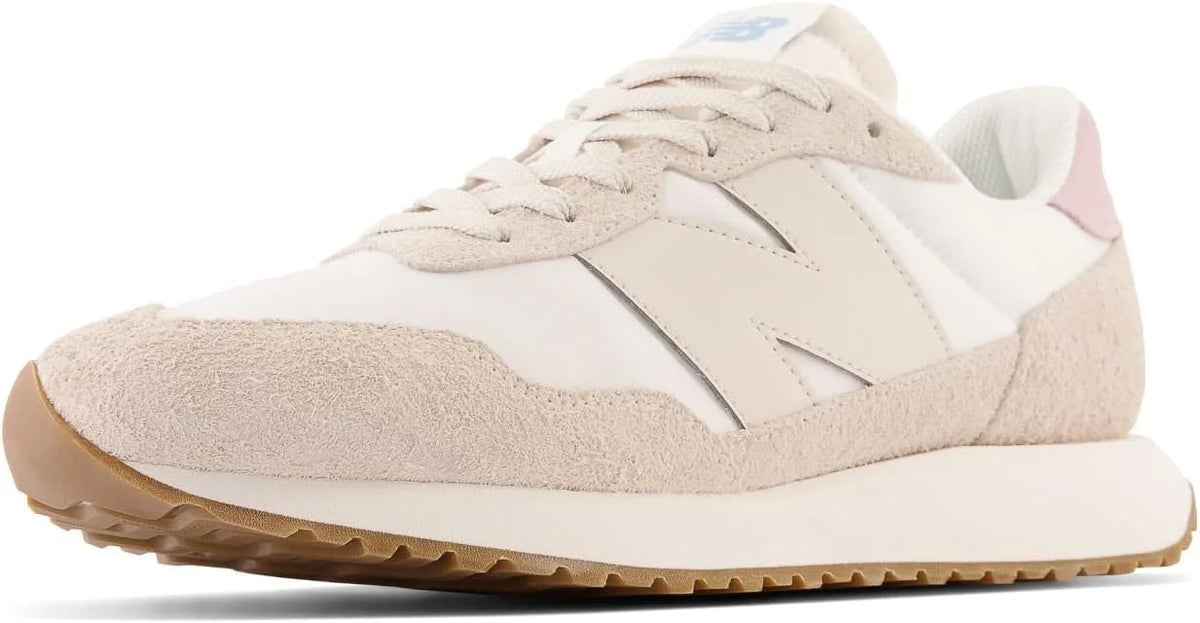 Balance Sneakers, New MS237 Mens Beige M12/W13.5, Pink