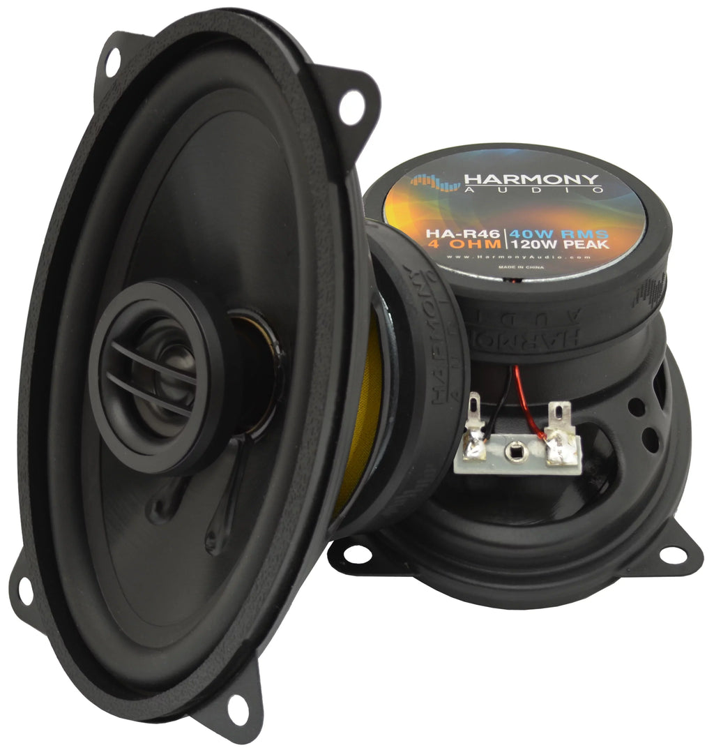 Fits Deck Harmony Replacement 1/9 Bertone HA-R46 X 1985-1988 Fiat Rear Speakers