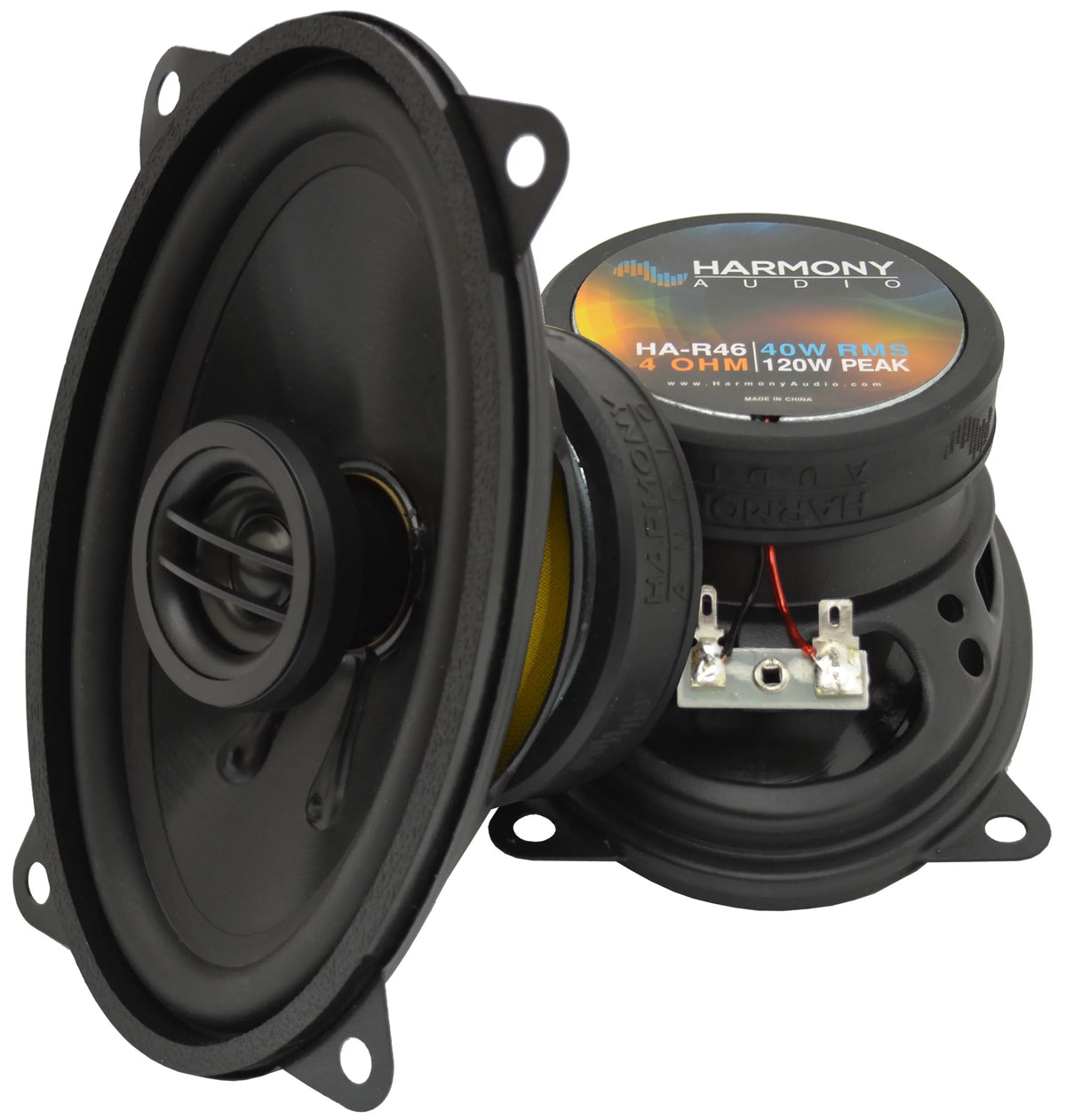 Fits Deck Harmony Replacement 1/9 Bertone HA-R46 X 1985-1988 Fiat Rear Speakers