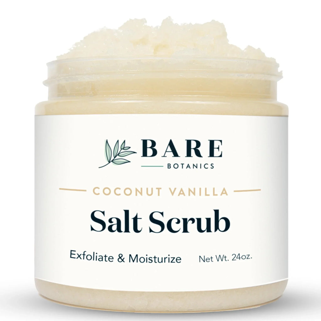 24 Vanilla Scrub oz Scrub Botanics Body Bare Coconut Salt Sea