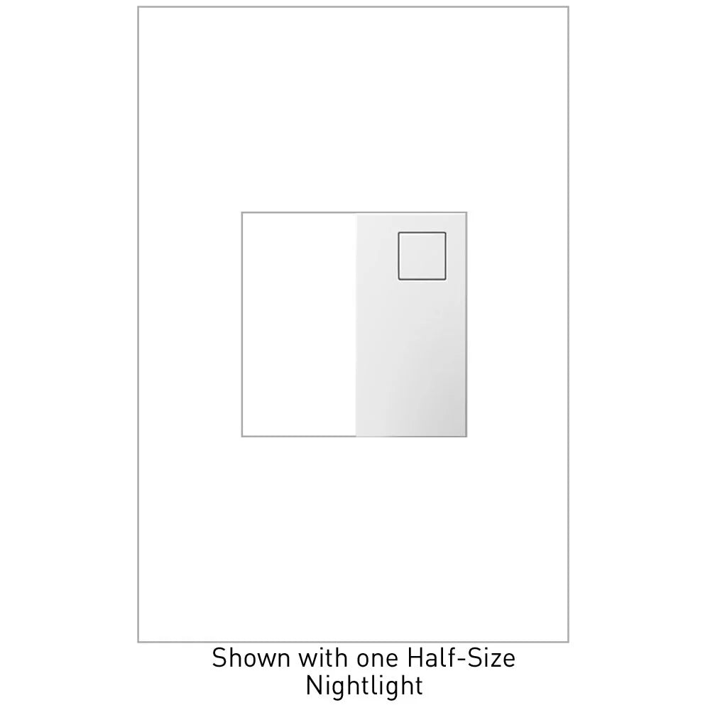 Aanlm14 Outlet Adorne Nightlight White - Half-dimension Legrand