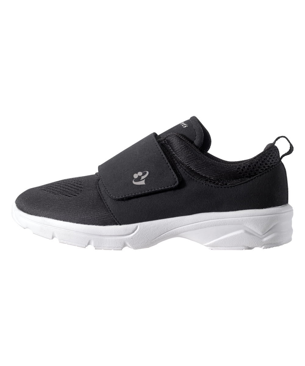 Seniors, Black 6, Wide Lightweight for Walker Shoes Easy Women’s