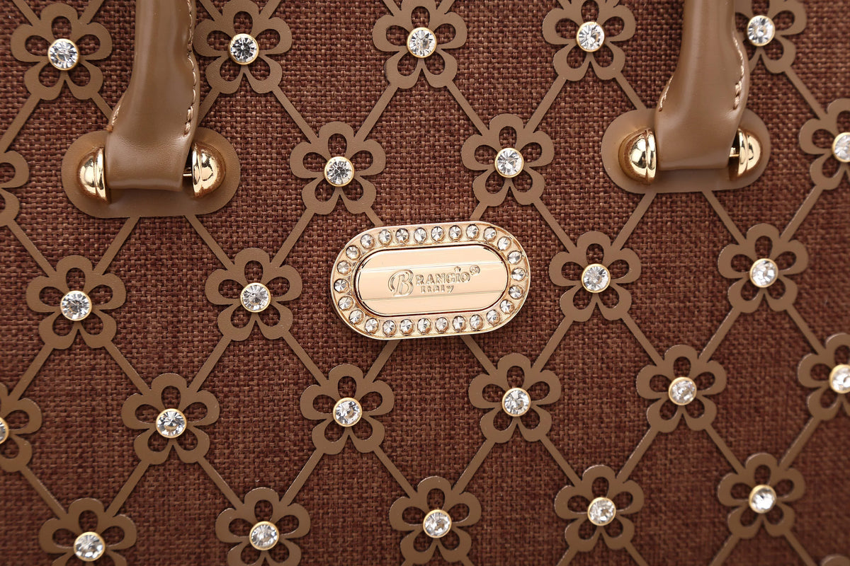 & Wildflower Work Tote 3D Travel