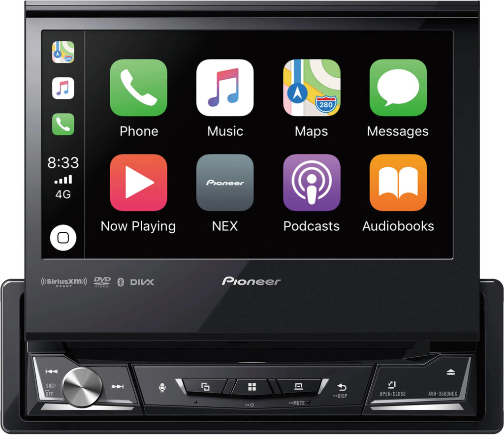 Camera License & Receiver Backup Pioneer DVD AVH-3500NEX Bluetooth Plate