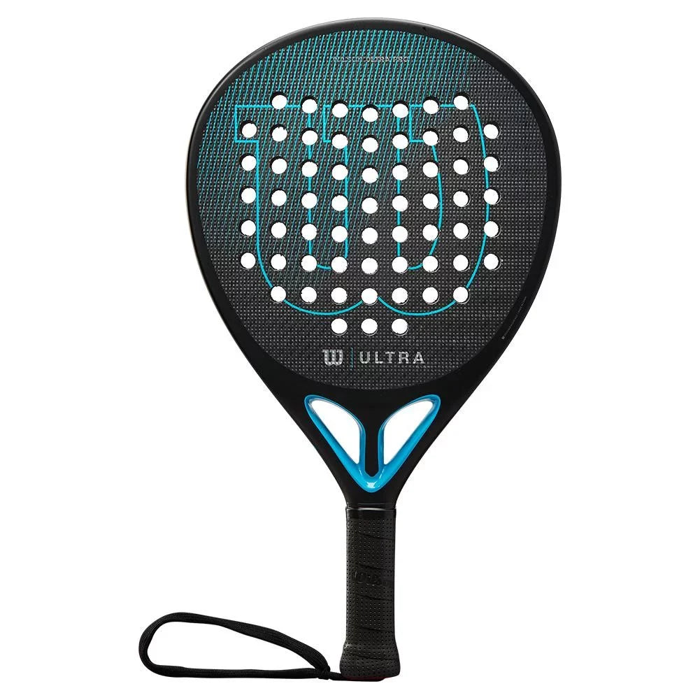 ) Blue Ultra Black Padel and Wilson ( Racquet Elite V2