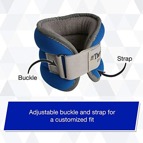 Fit Set, set 1.5 pound each, 2 & Weight of Comfort Green, Ankle TheraBand Wrist