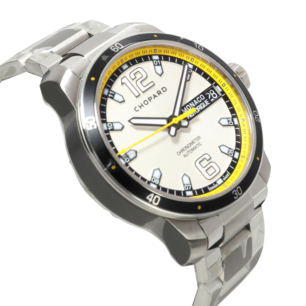 Men's Monaco Pre-Owned Historique Chopard Watch 158568-3991 in SS/Titanium