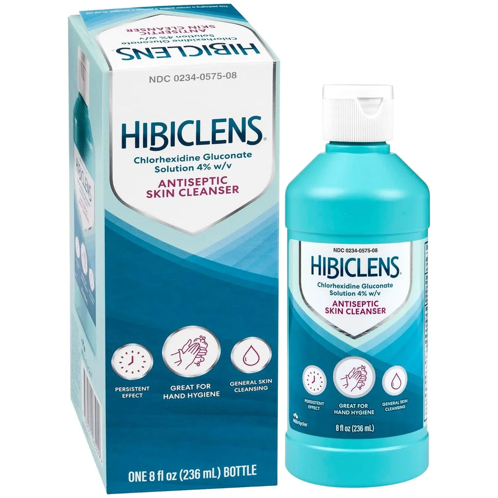 Soap & - & Cleanser & Protection Hibiclens CHG Long-Lasting Hospital - Surgery Skin For Home for Fast-Acting 8 Germs, Hand Effect Pack - & 4% Antibacterial Antiseptic of 1 oz from Antimicrobial