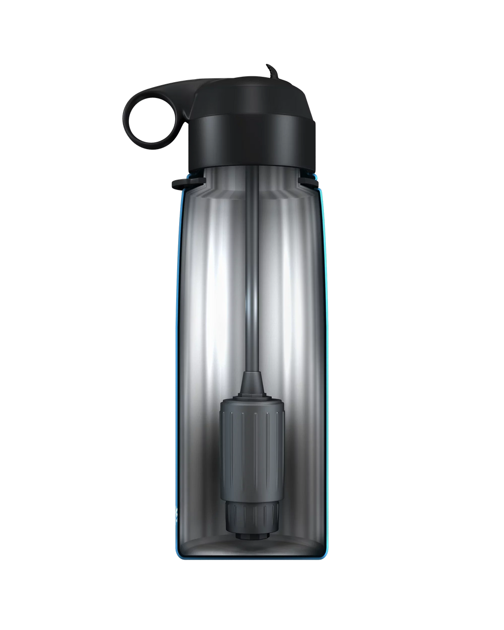 Sealed 26oz liquid Filter - liquid Blue) Seychelle - Double liquid Bottle - Steel Insulated - (Metallic Filter Vacuum Walled Bottle Stainless Alkaline