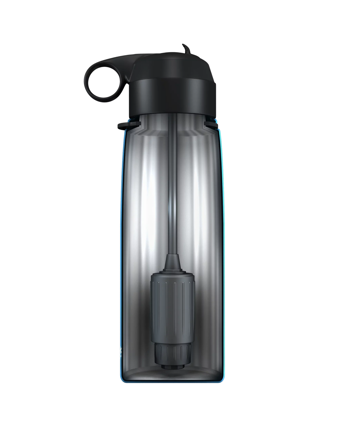 Sealed 26oz liquid Filter - liquid Blue) Seychelle - Double liquid Bottle - Steel Insulated - (Metallic Filter Vacuum Walled Bottle Stainless Alkaline