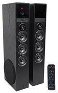 For Tower Theater Television Home TV-Black w/Sub Speaker Smart System