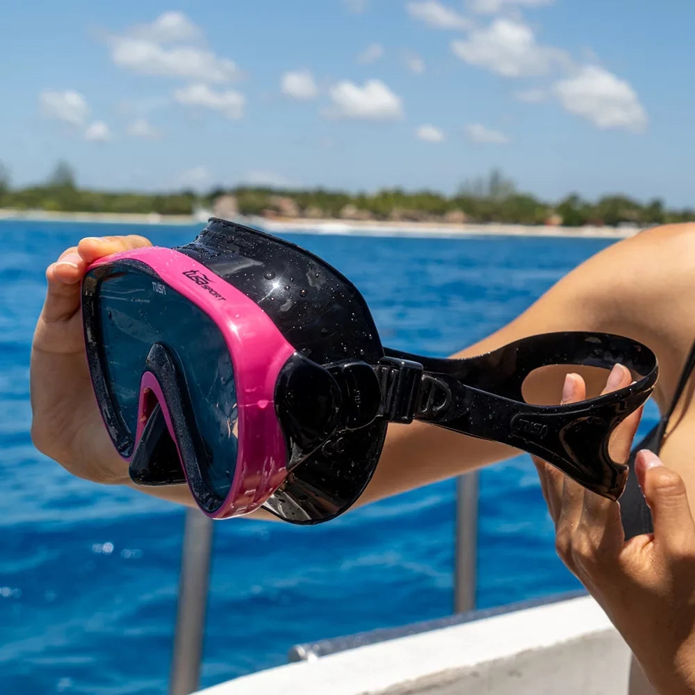 Serene Snorkeling Sport Mask, TUSA Fishtail Blue UM16 Adult