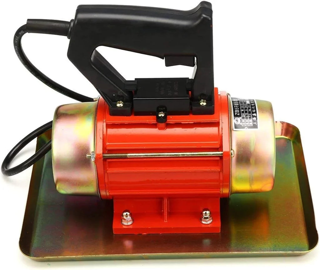 Troweling Vibrator Plate Vibrating Handheld 220V Flat Machine TECHTONGDA Concrete Cement