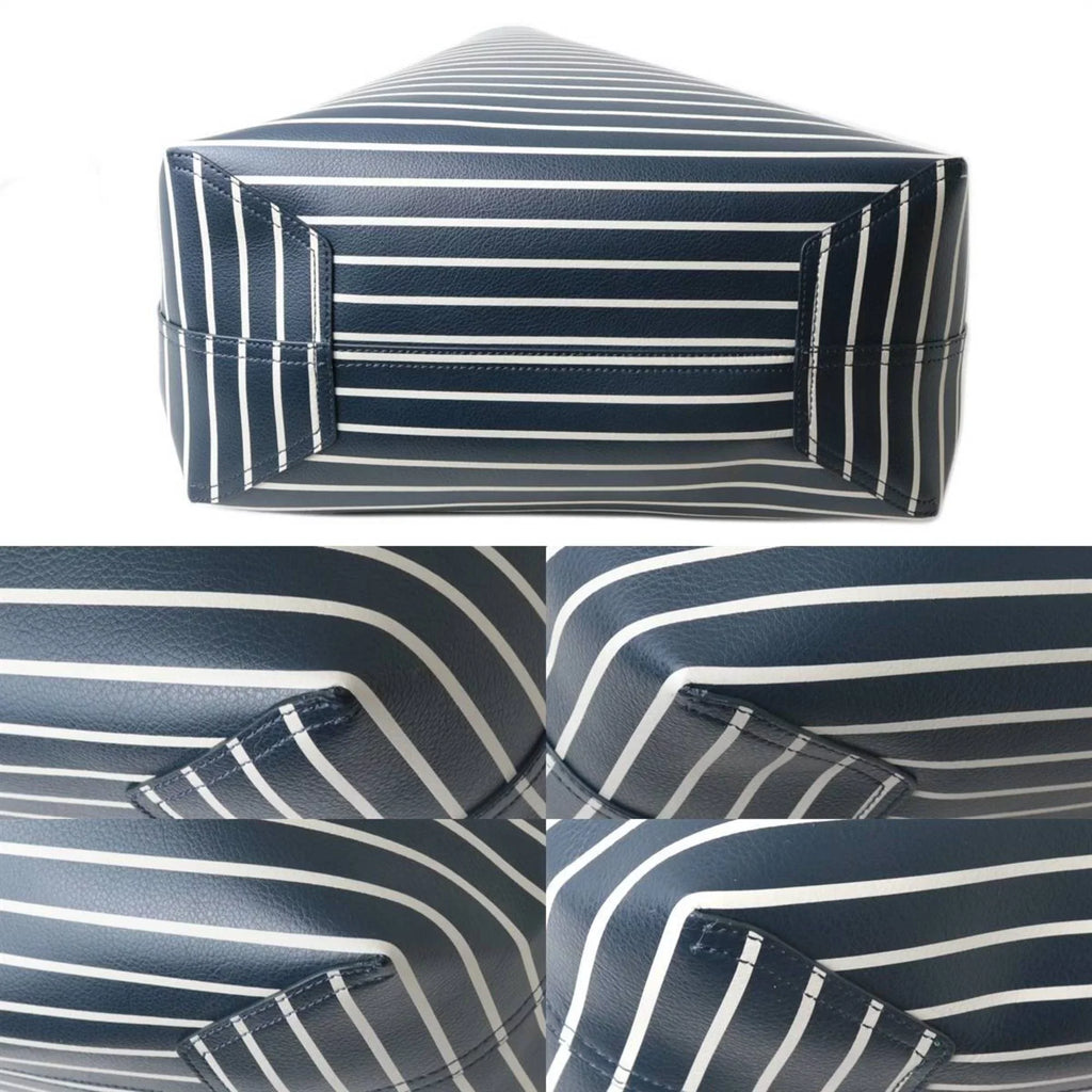 Kate Tote (460) Spade york Surprise spade (Good) Bag kate new Arch / Pre-Owned Striped New WKR00612 Large Reversible York