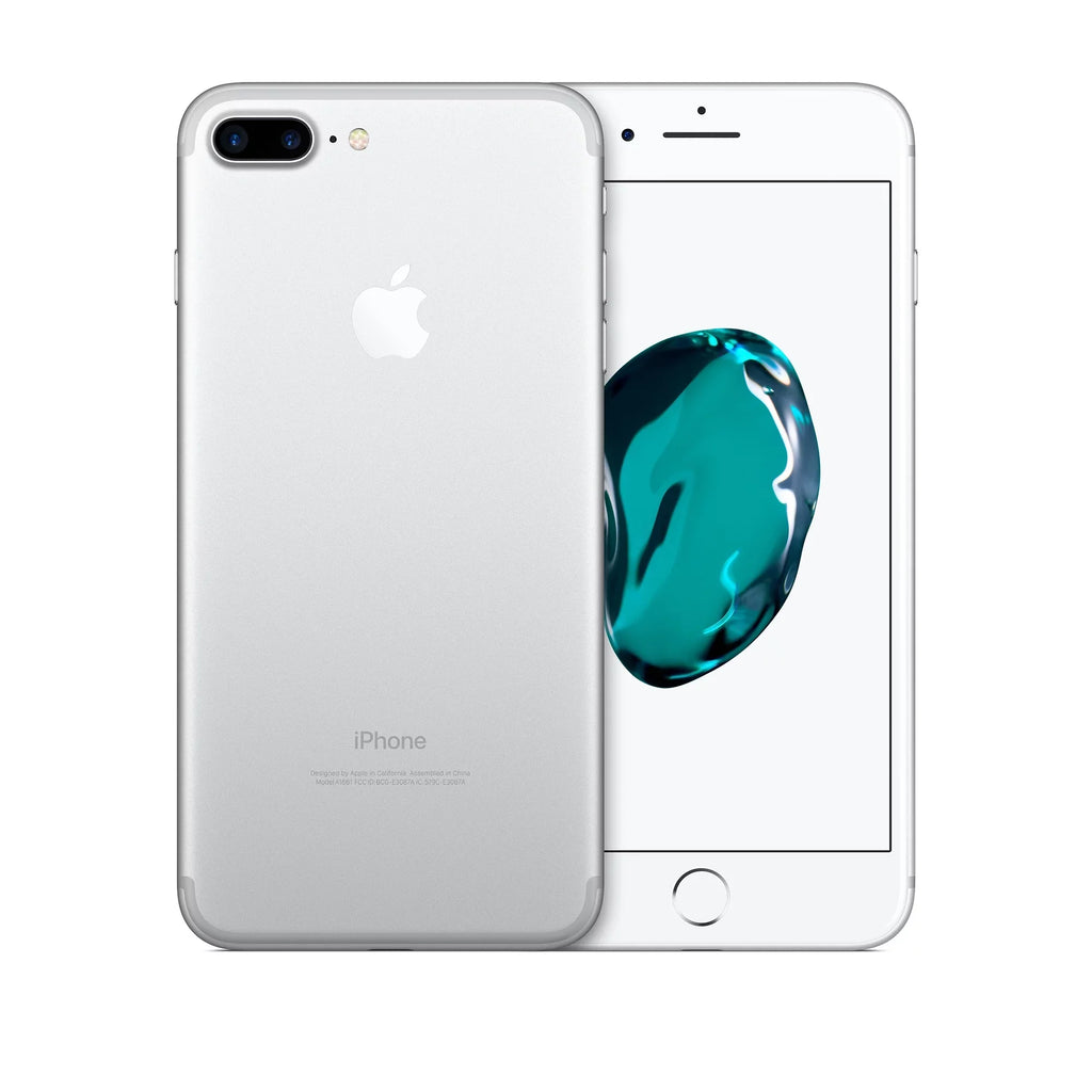 Silver 7 Carrier 128GB Unlocked Plus - - Pre-Owned iPhone (Good)