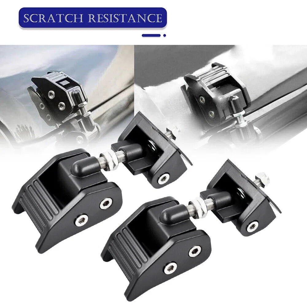 Jeep Latch Pair Hood Front JKU HOT 2007-2018 for Catch Kit Wrangler Lock JK Hood
